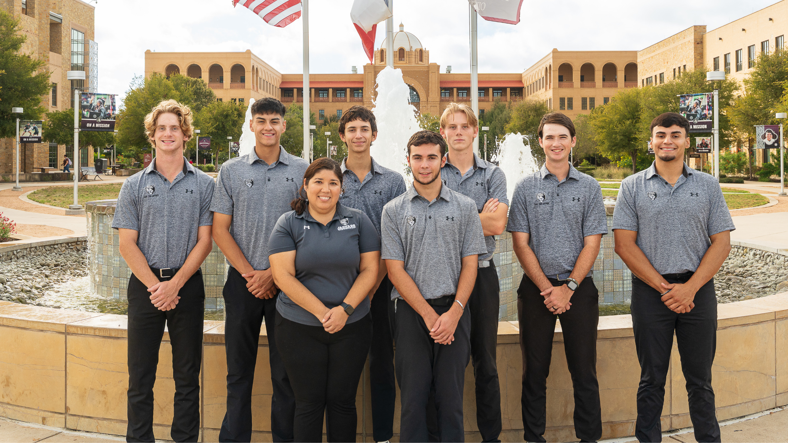 Men's golf team photo